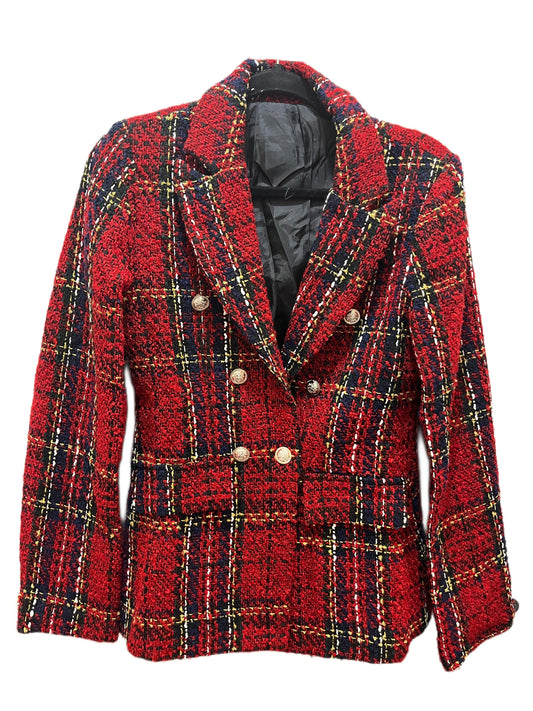 Classic Tweed Jacket - La Pink